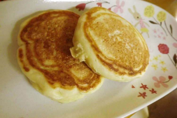 乳卵アレルギーちゃん用ホットケーキ レシピ 作り方 By ゆきこはな クックパッド