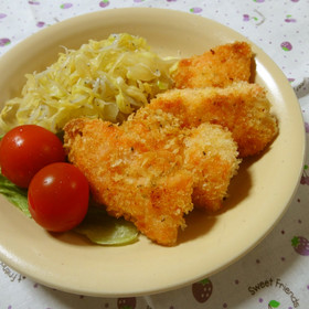 サクっと♪鮭の香味パン粉焼き＊お弁当にも