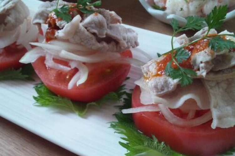 簡単 オシャレに見えるトマトサラダ レシピ 作り方 By Sakura抹茶 クックパッド 簡単おいしいみんなのレシピが355万品