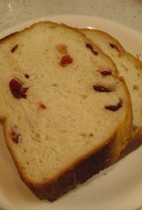 【HB】で作るクランベリーパン☆
