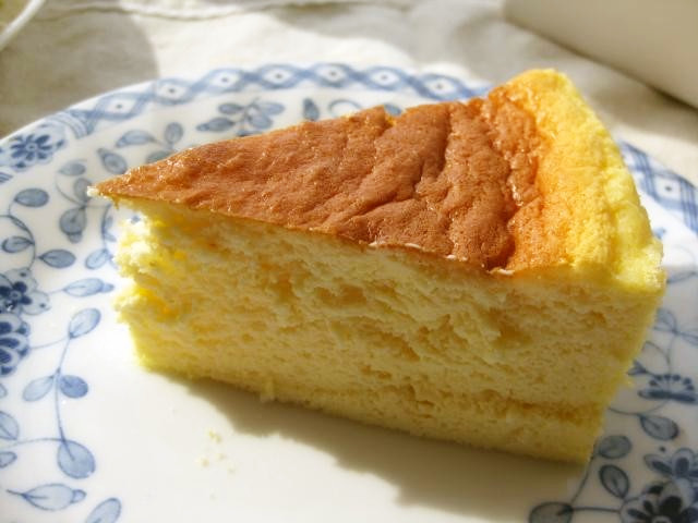 ふわ～じゅわ～のスフレチーズケーキの画像