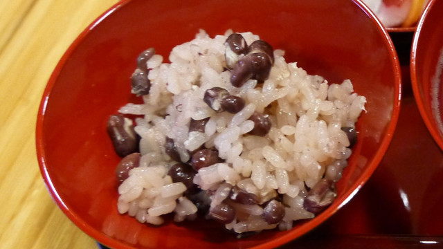 もち米とうるち米1 1で赤飯 レシピ 作り方 By あくびちゃんn 楽天レシピ