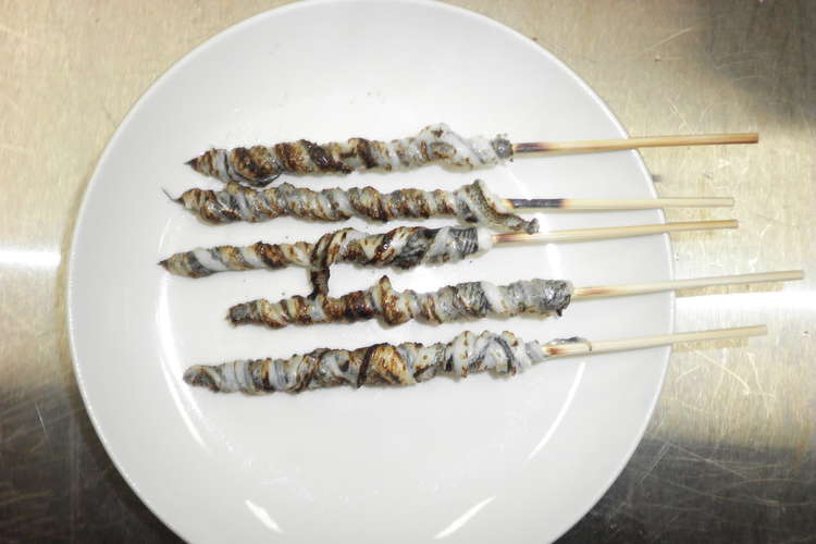 サヨリの皮の炙り焼き 珍味 レシピ 作り方 By 久慈浜丸小漁協 クックパッド