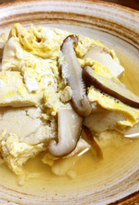 フワフワ〜な高野豆腐の煮物。
