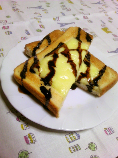 チョコチーズトースト☆の写真