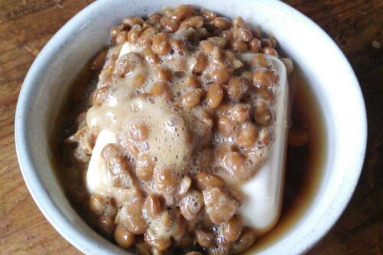ダイエット中におすすめ 豆腐納豆のせ レシピ 作り方 By でっかまん クックパッド 簡単おいしいみんなのレシピが352万品
