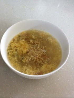 メカブ春雨梅スープの画像