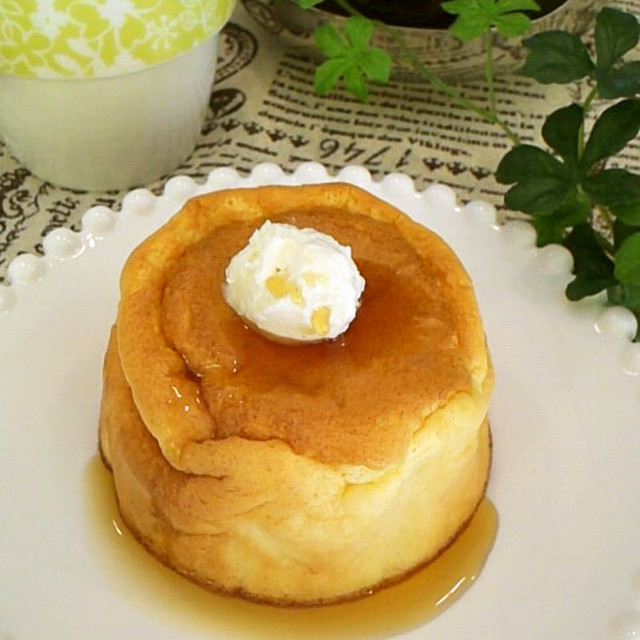 スフレパンケーキ レシピ 作り方 By Yukiじるし クックパッド