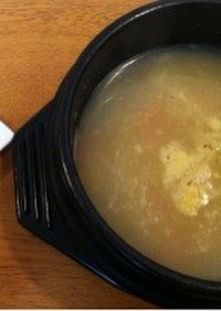 韓国料理 プゴクッ(干しだらのスープ)