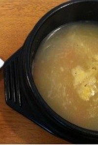 韓国料理 プゴクッ(干しだらのスープ)