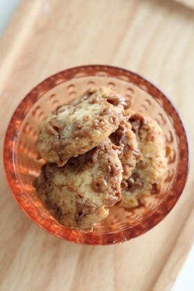 *。やみつき♪塩キャラメルのクッキー*。