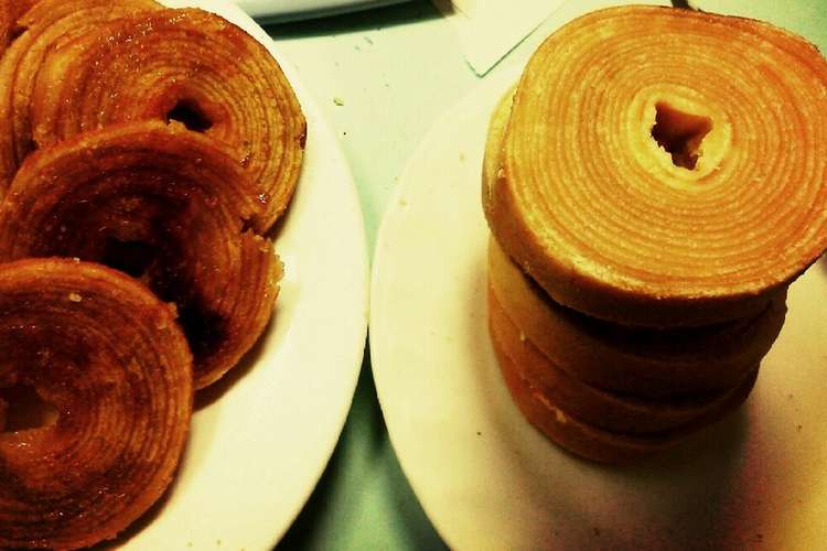 フライパンで本格バウムクーヘン レシピ 作り方 By Shokeki クックパッド