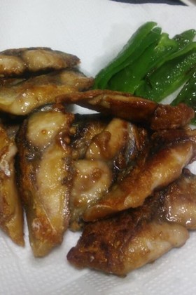 さばのカリカリ揚げ焼き