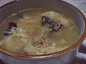 失敗しない！きくらげと溶き卵の中華スープの画像