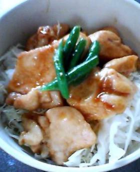 鶏照り丼