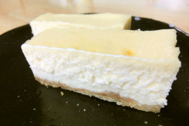 とろ りなめらか半熟ベイクドチーズケーキ レシピ 作り方 By あゆq クックパッド 簡単おいしいみんなのレシピが352万品