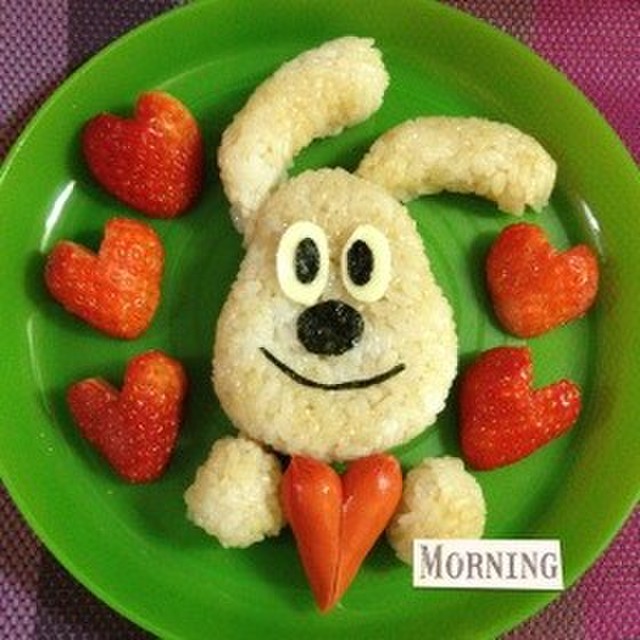 簡単キャラ弁 アンパンマンの名犬チーズ レシピ 作り方 By ひとみかん1027 クックパッド