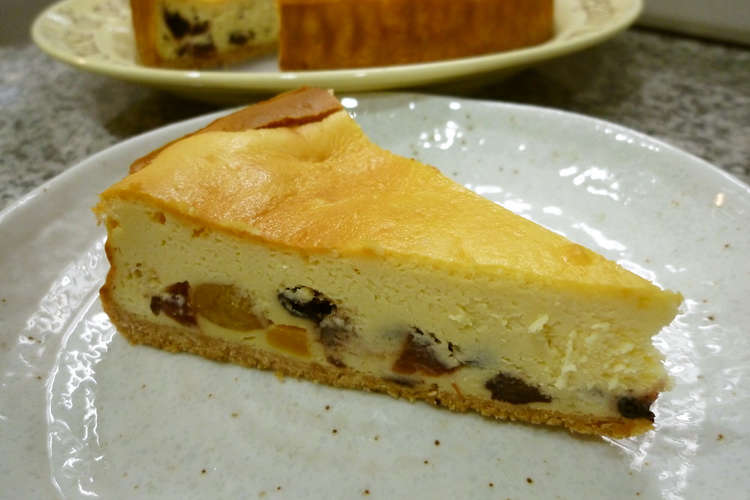 ドライフルーツ In チーズケーキ レシピ 作り方 By まるエモン クックパッド