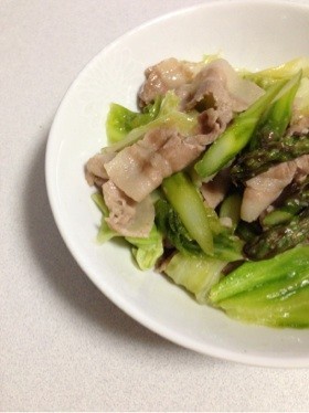 簡単!豚バラとキャベツの塩糀