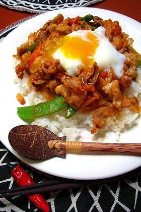 あたしんちの♪コリアントマトピリ辛飯
