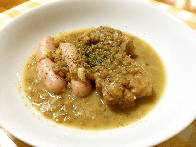 豚バラブロックとレンズ豆の煮込み レシピ 作り方 By Yummysunny クックパッド 簡単おいしいみんなのレシピが360万品