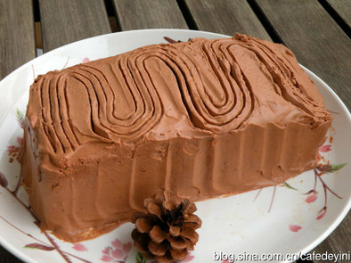 Tops風チョコレートケーキの写真