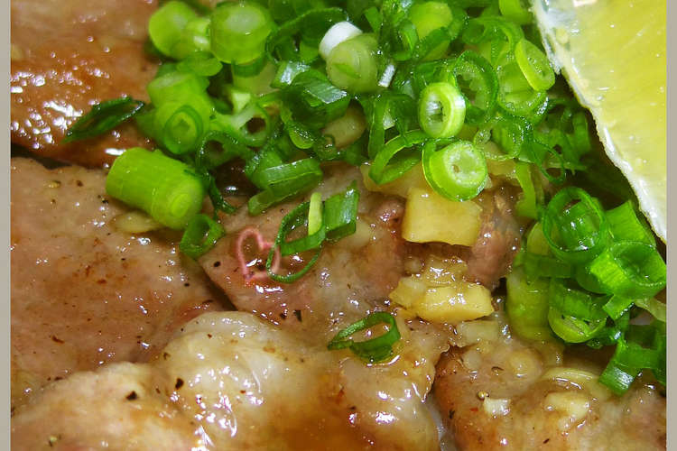 男のロマンだ がっつり にんにく塩大豚丼 レシピ 作り方 By しるびー１９７８ クックパッド 簡単おいしいみんなのレシピが352万品