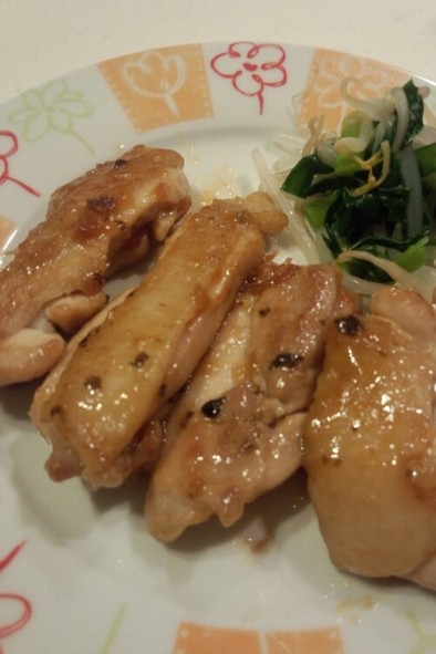 さっぱり美味しい☆鶏の梅ショウガ焼きの写真
