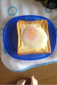 食パン 卵 マヨネーズでおいしい朝食♪♪