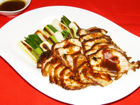 鶏むね肉レンジでチン♪みそオリーブオイル