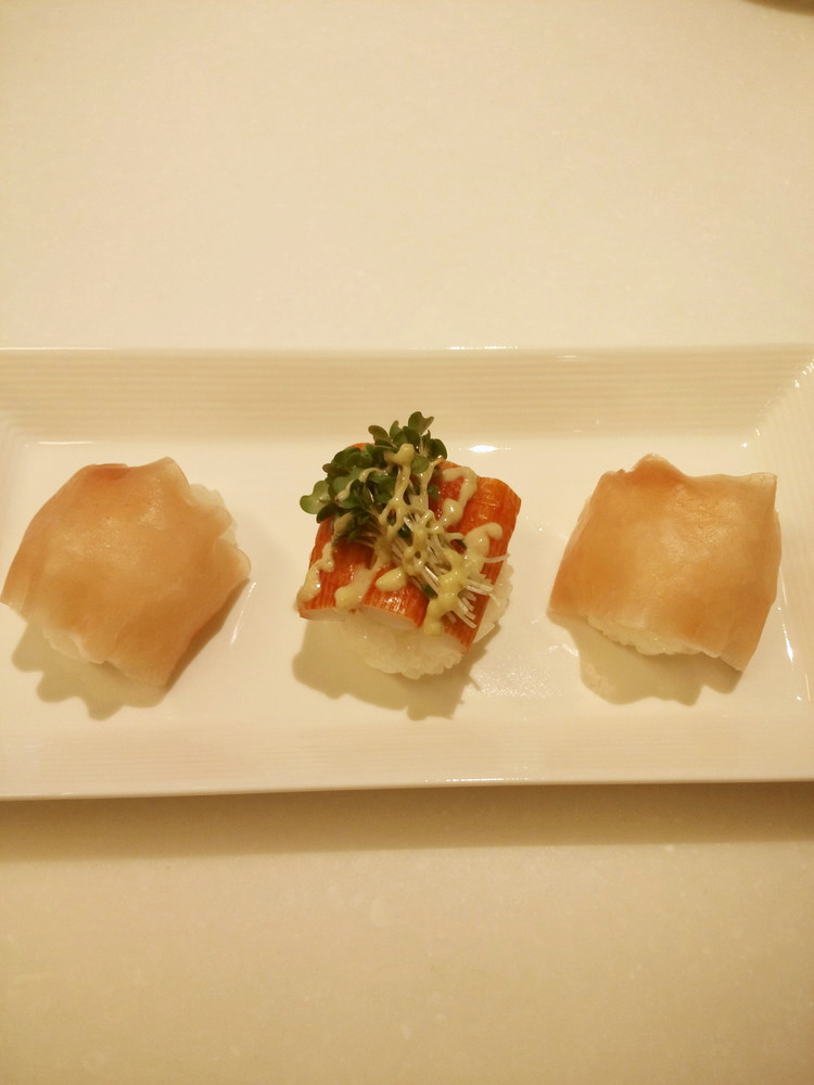 ほんのり柚子の手まり寿司の画像
