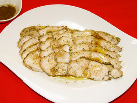 鶏むね肉レンジでチン♪イタリアンハーブ香