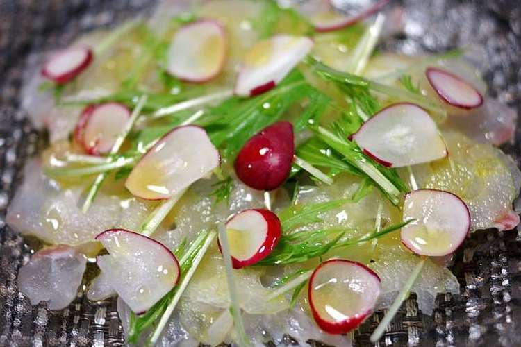 メジナのレモンマリネ レシピ 作り方 By Lliachloe クックパッド 簡単おいしいみんなのレシピが352万品