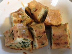 桜えびとほうれん草のケークサレ