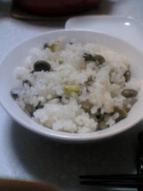 豆ごはん(だだちゃ豆)