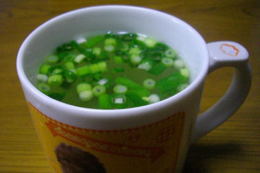 簡単☆生姜と小ねぎのやさしいスープ♪の画像