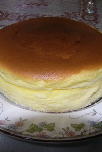 ミニサイズの簡単スフレチーズケーキ