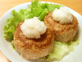 和風おろし♪節約☆もやしハンバーグ