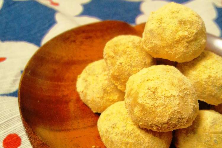 さくっと幸せ 黒ごまきなこのスノーボール レシピ 作り方 By Shimooo クックパッド 簡単おいしいみんなのレシピが360万品