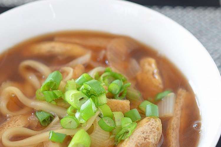 めんつゆで簡単 ちくわうどん レシピ 作り方 By 槙かおる クックパッド