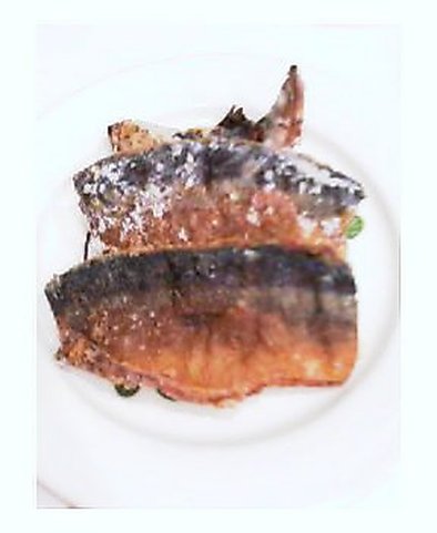 秋刀魚の竜田揚げの写真
