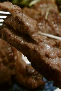 ガッツリ気分を満たせる「牛肉のステーキ」
