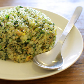 めちゃうま!ほうれん草のチャーハン
