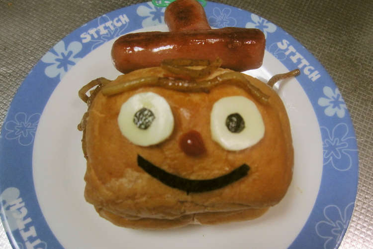 キャラ弁 やきそばパンマン レシピ 作り方 By Zuboramom クックパッド 簡単おいしいみんなのレシピが375万品