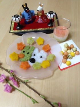 初節句☆ひな祭り☆リサとガスパール2