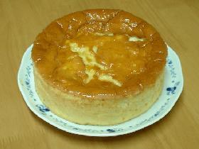 スフレタイプのチーズケーキ♪