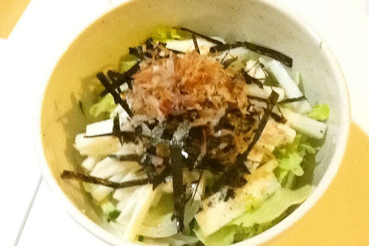 長芋とワサビの和風サラダ レシピ 作り方 By ゆいたまママ クックパッド 簡単おいしいみんなのレシピが349万品