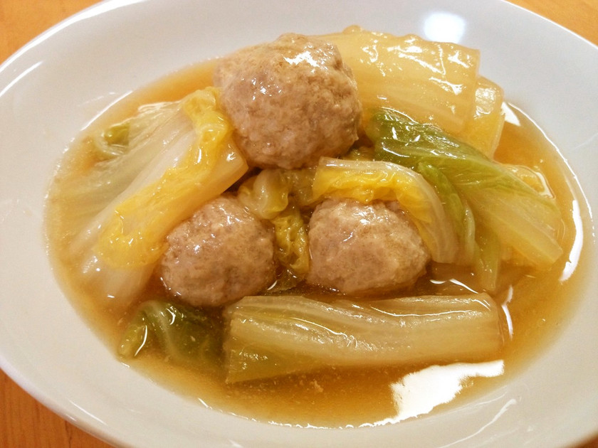 白菜＆肉団子のあんかけ煮 by ゆめ。 【クックパッド】 簡単おいしいみんなのレシピが340万品