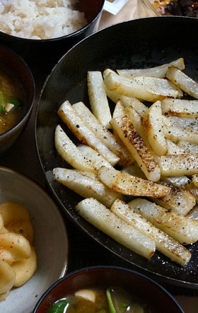 超簡単!大根大量消費に●塩焼き大根