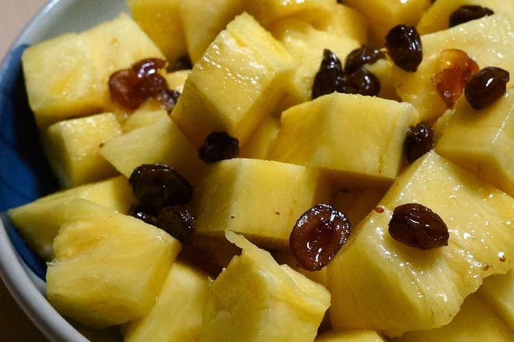 パイナップル ラムレーズン レシピ 作り方 By なおluna クックパッド 簡単おいしいみんなのレシピが355万品